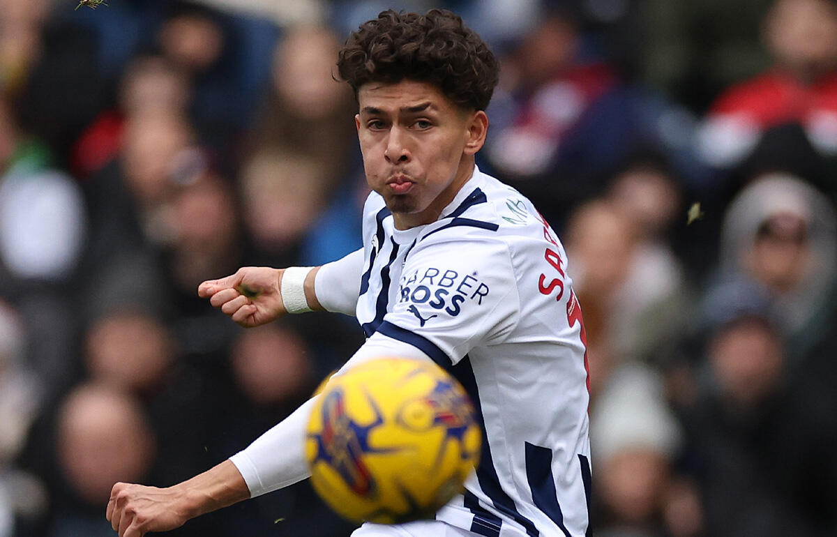 今季はWBAにレンタル移籍していたサルミエント