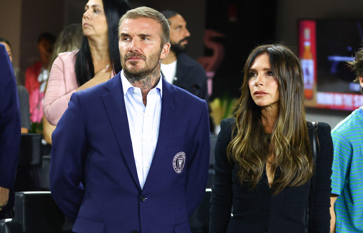 いつまでも仲睦まじいベッカム夫妻