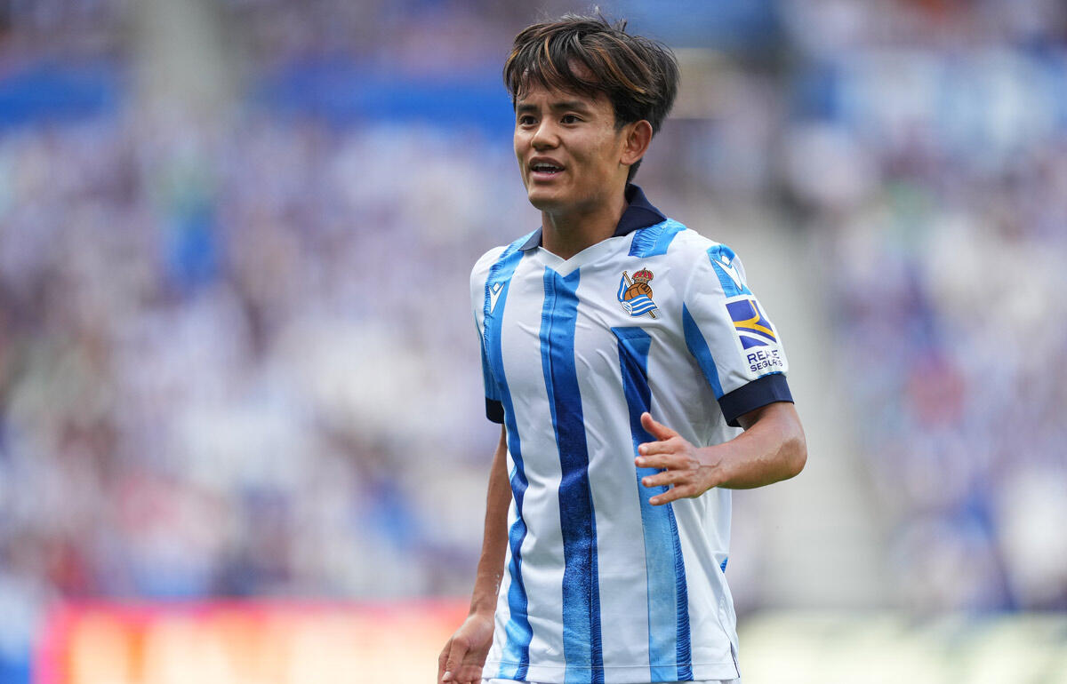 アラベス戦に先発していた久保建英