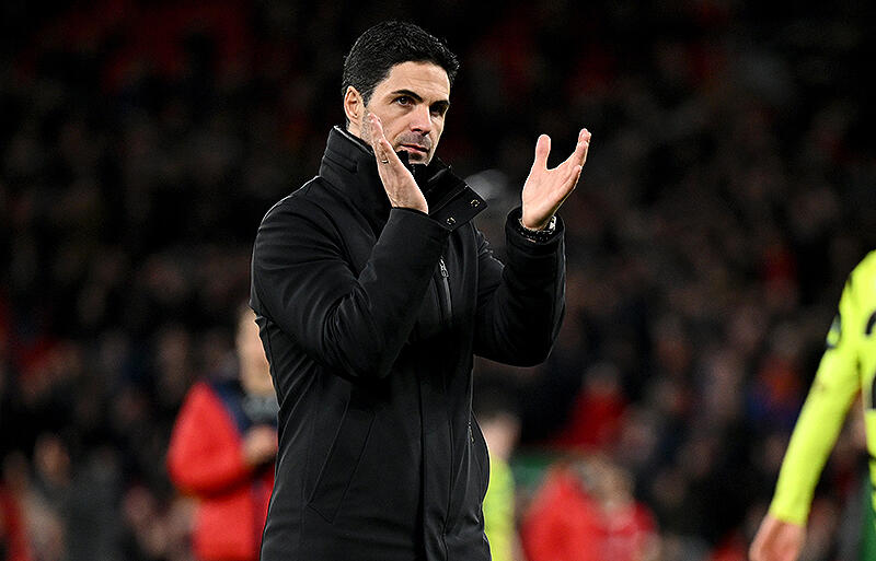 難敵リバプールとの新年初戦に臨むアルテタ監督