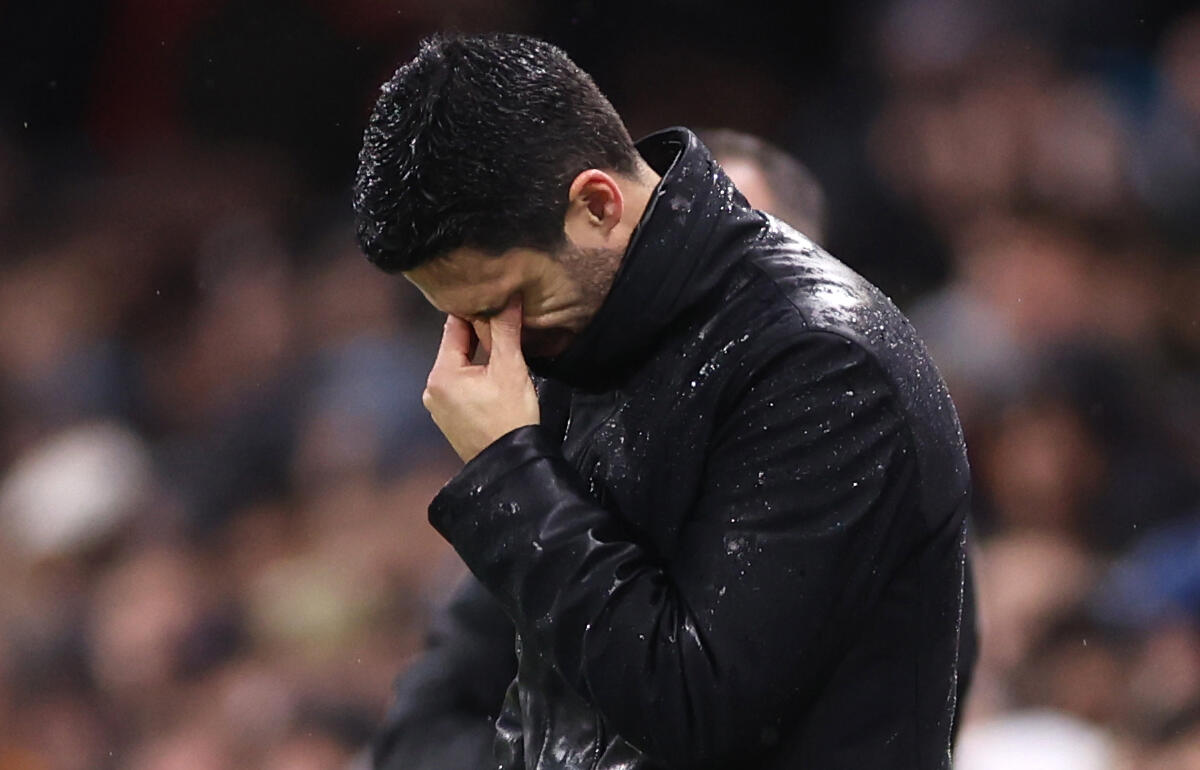 FAカップから敗退したアルテタ監督