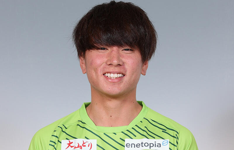 沖縄SVへの期限付き移籍が発表されたDF長井響