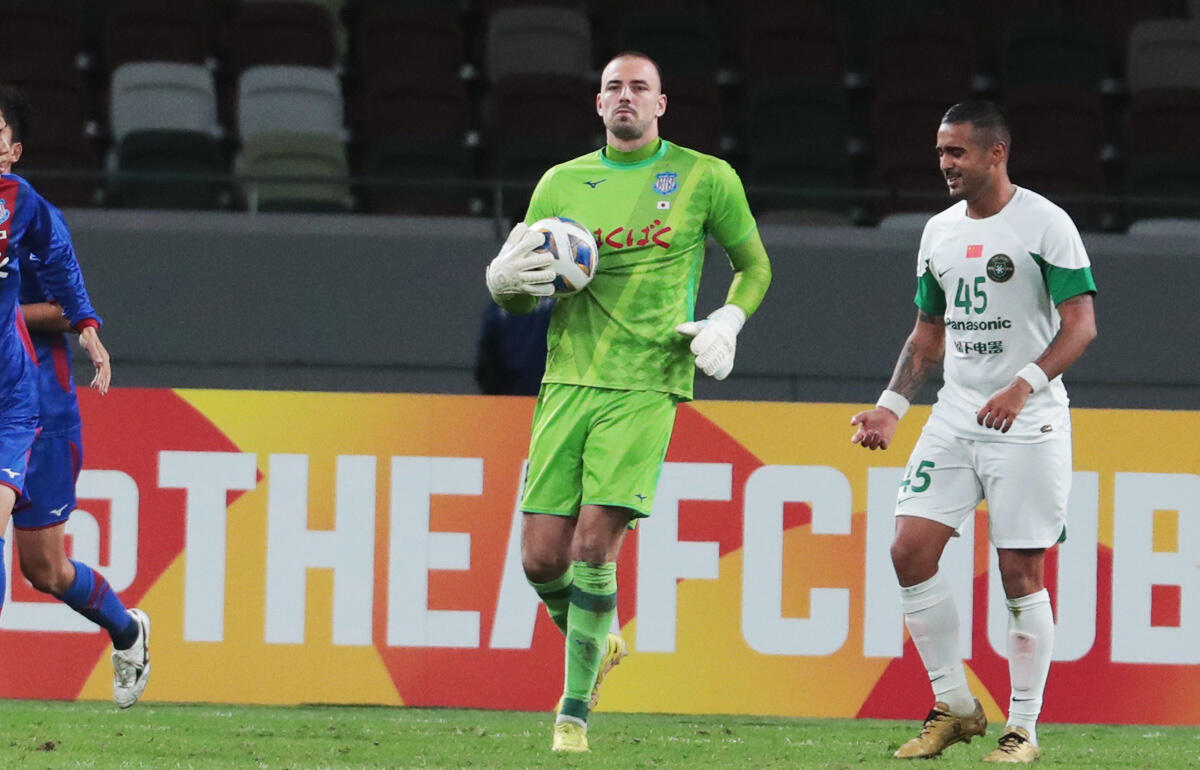 甲府で半年プレーしたマイケル・ウッド