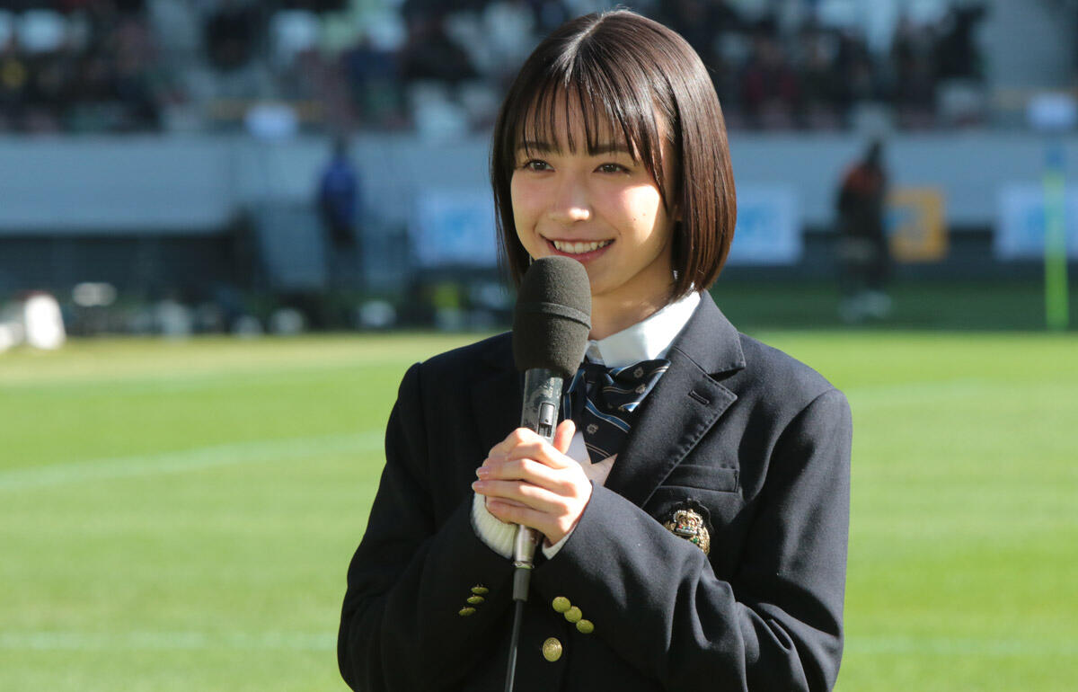 選手権の第19代応援マネージャーを務めた藤﨑ゆみあさん