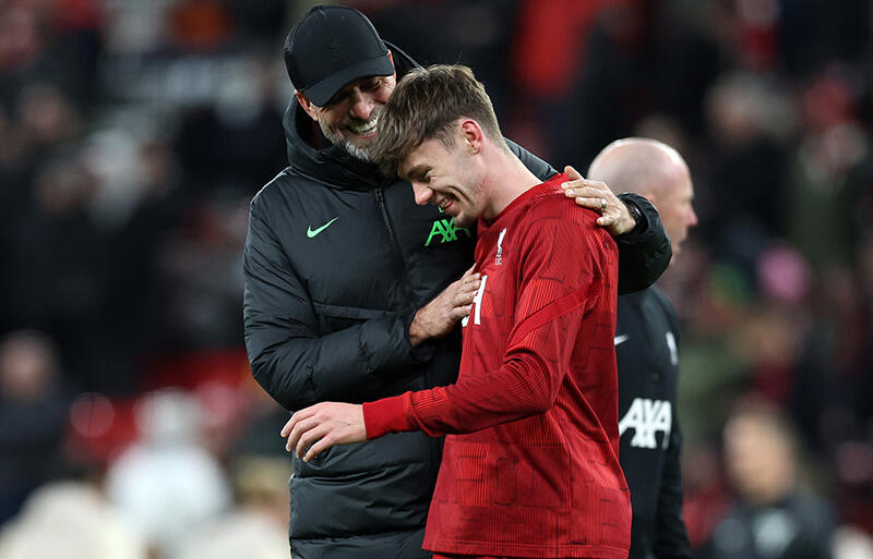 ユルゲン・クロップ監督から称えられるDFコナー・ブラッドリー