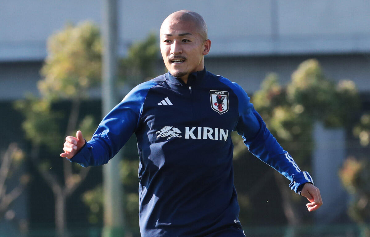 9月以来の日本代表活動となる前田大然