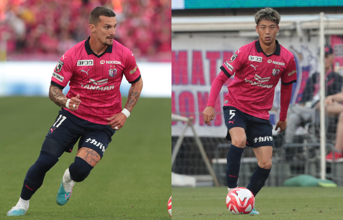 契約更新となったジョルディ・クルークス(左)と喜田陽