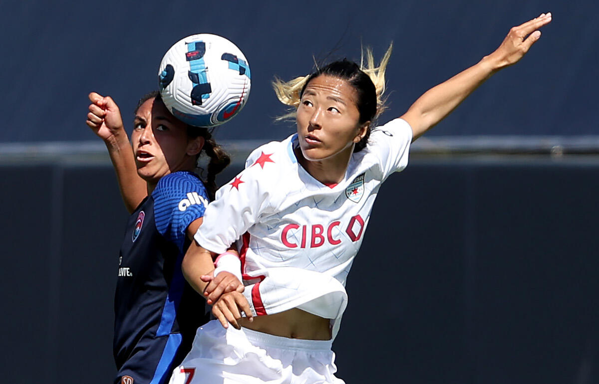 永里優季はここ2シーズン、シカゴ・レッドスターズでプレー