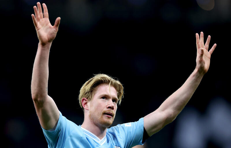 デ・ブライネがシティの逆転勝利に貢献。