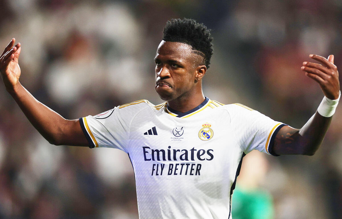 ハットトリックの大暴れを見せたヴィニシウス・ジュニオール