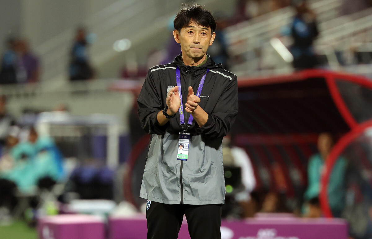 タイ代表を率いる石井正忠監督