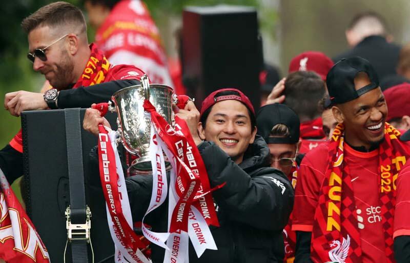 リバプールでEFL杯優勝に大きく貢献した南野拓実