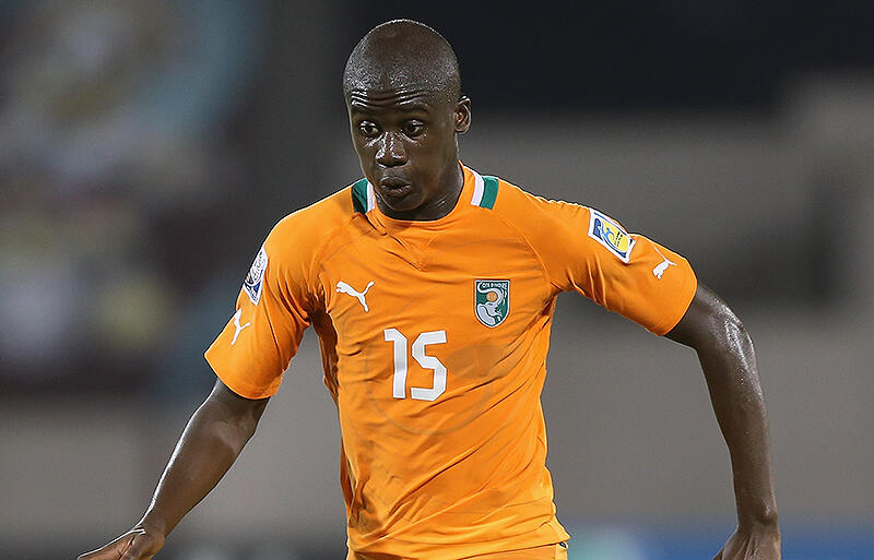 U-17コートジボワール代表時代のベディア