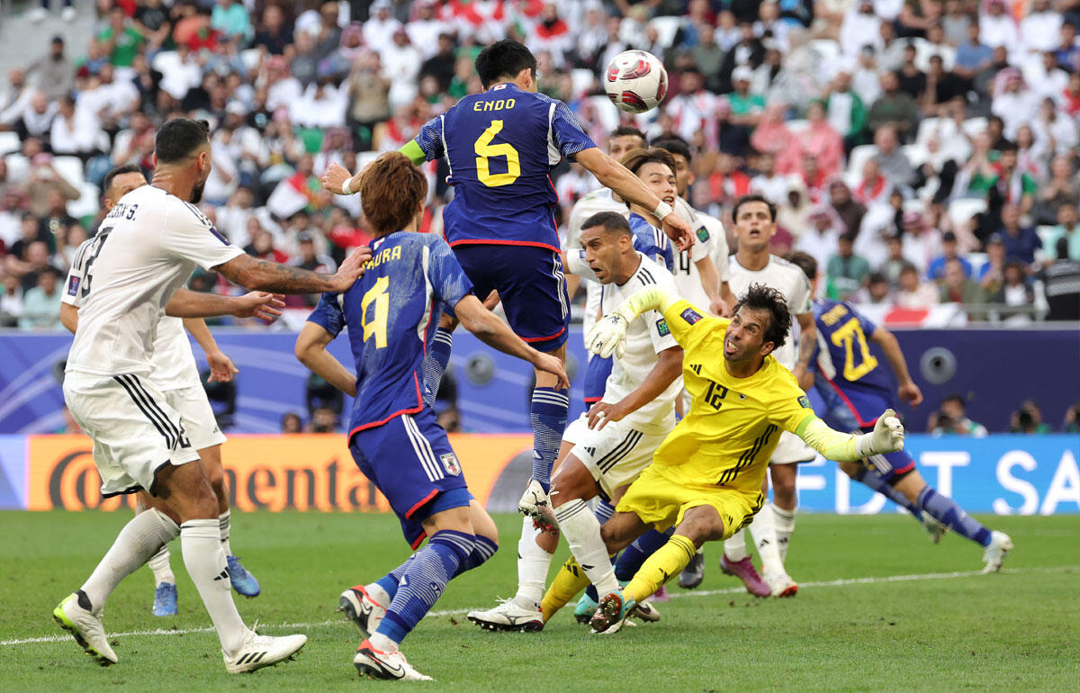 ヘディングで一矢報いた遠藤航