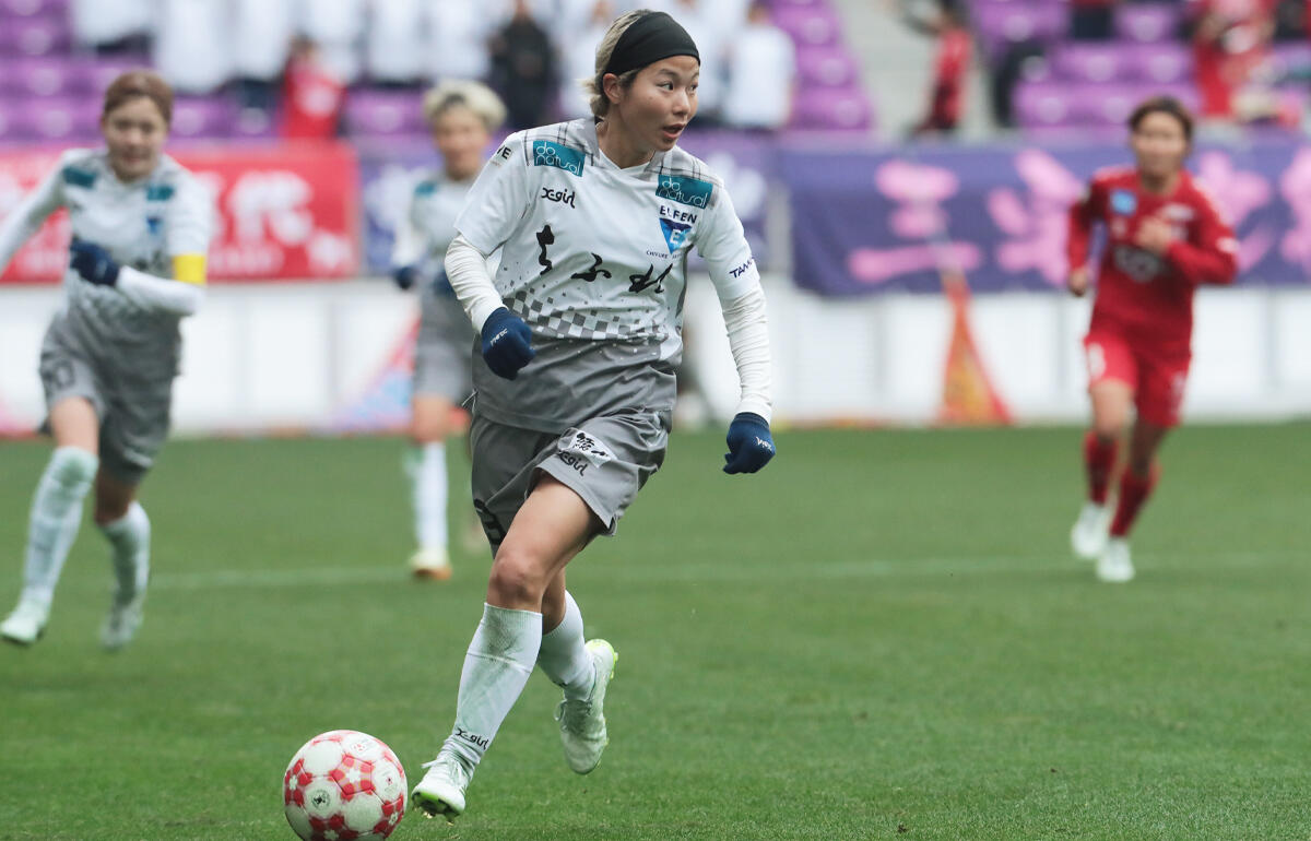 2ゴールに絡んだ祐村ひかる