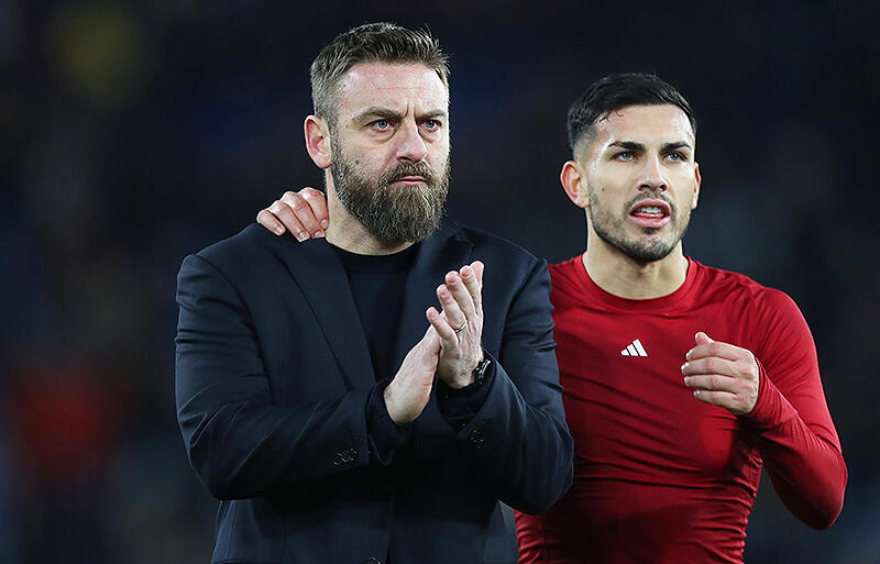 ローマ初陣を白星で飾ったデ・ロッシ監督