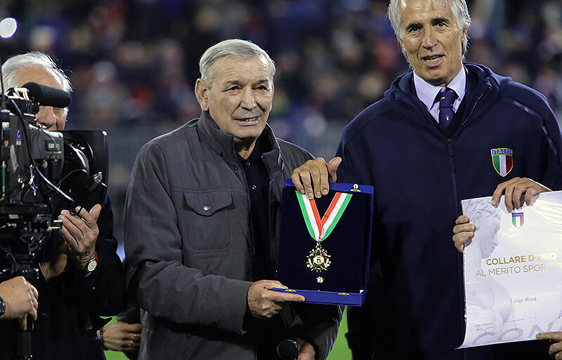 イタリアの伝説的FWジジ・リーヴァ氏