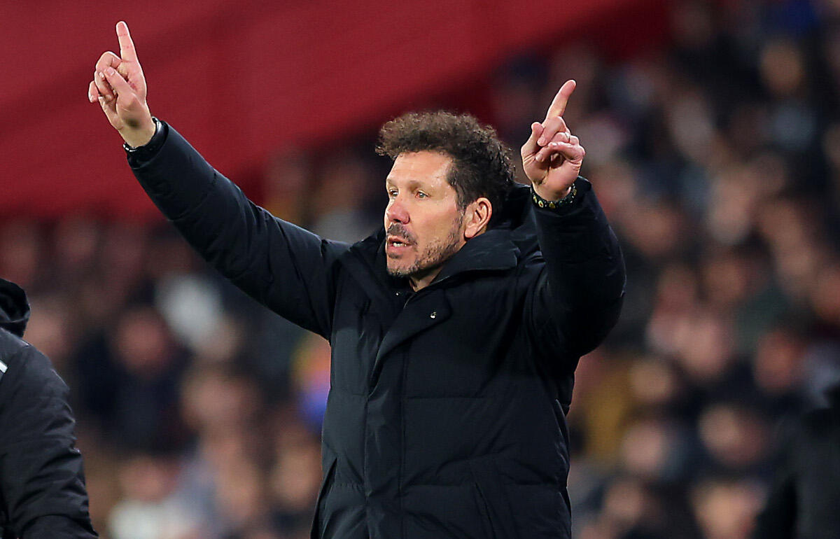 無失点を誇ったシメオネ監督