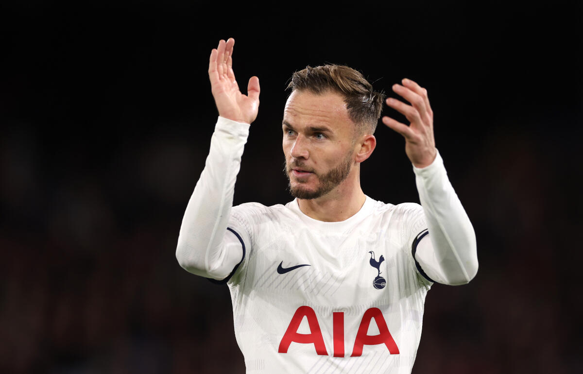 まもなくピッチに戻れそうなマディソン