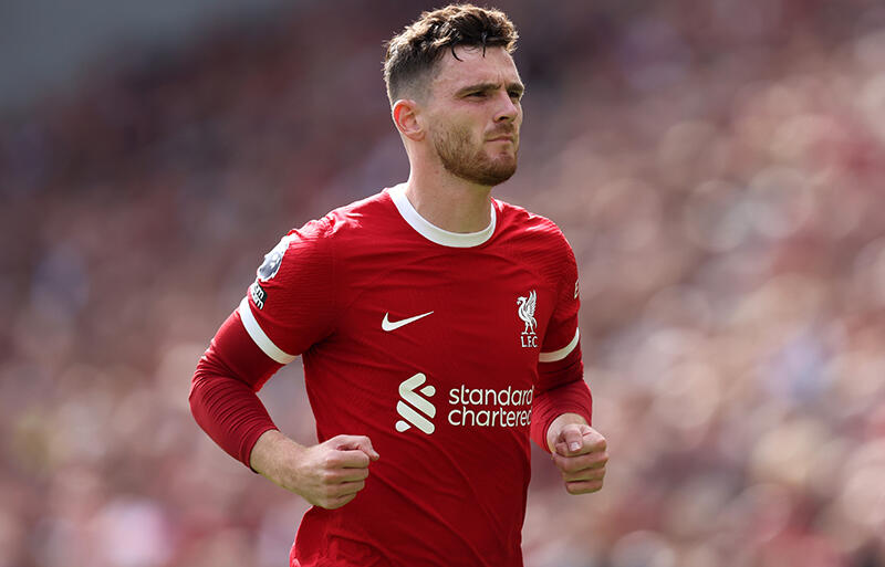 長期離脱中だったDFアンドリュー・ロバートソンが復帰間近に