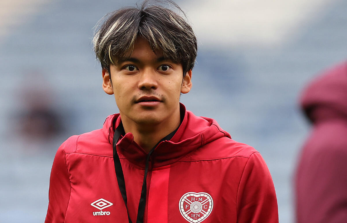 ハート・オブ・ミドロシアンのU-23日本代表FW小田裕太郎