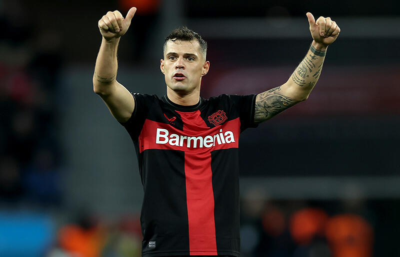 快進撃のレバークーゼンを支えるMFグラニト・ジャカ