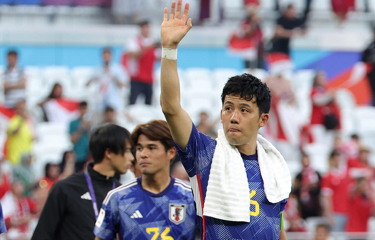 試合を振り返った遠藤航