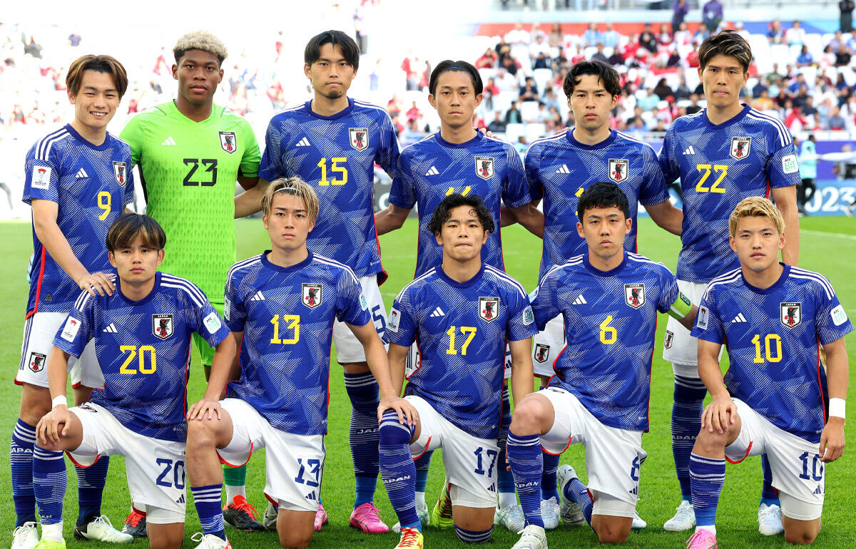 イラク戦からは8名を入れ替えた日本代表