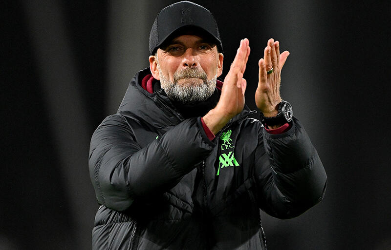 EFLカップ決勝進出を喜ぶユルゲン・クロップ監督