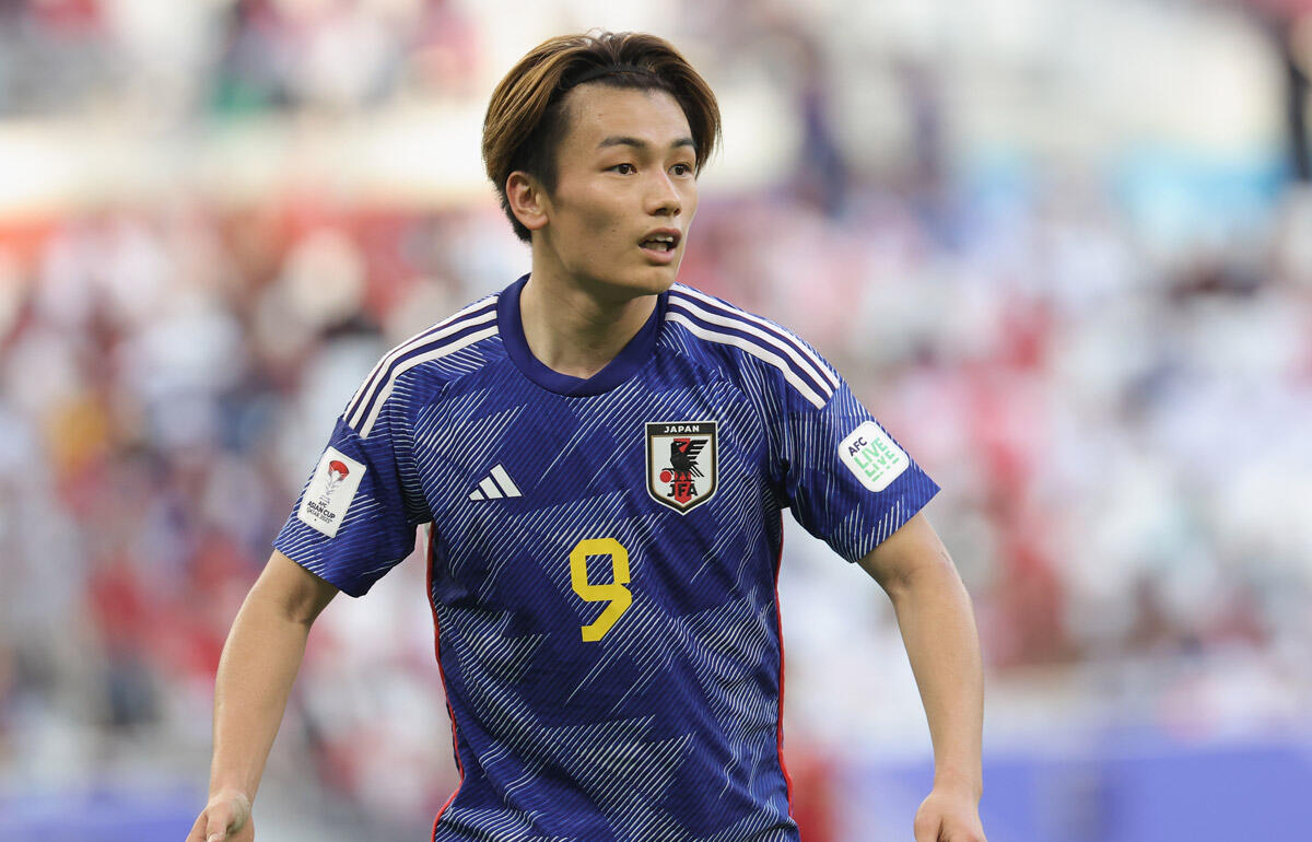 2ゴールの活躍を見せた上田綺世