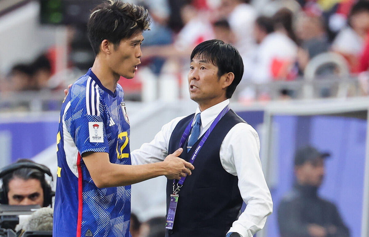 試合を振り返った森保一監督