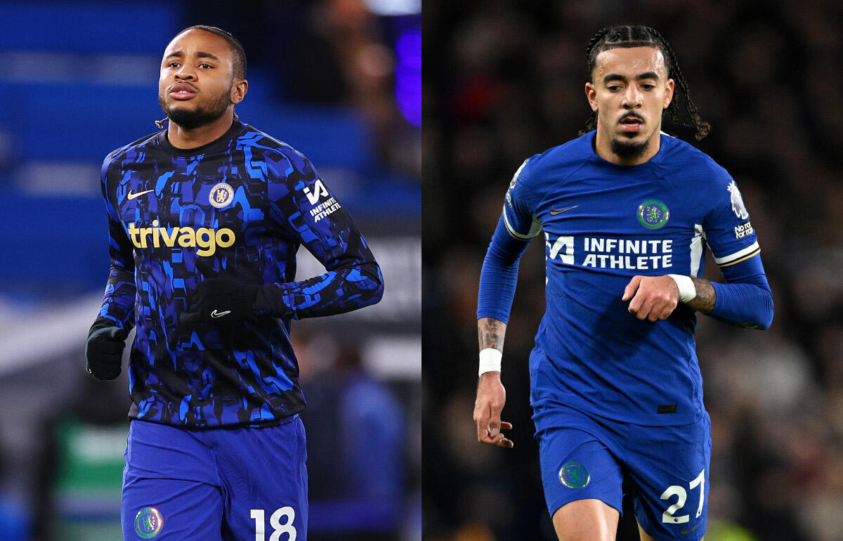 リバプール戦での復帰が期待されるエンクンク(左)とグスト