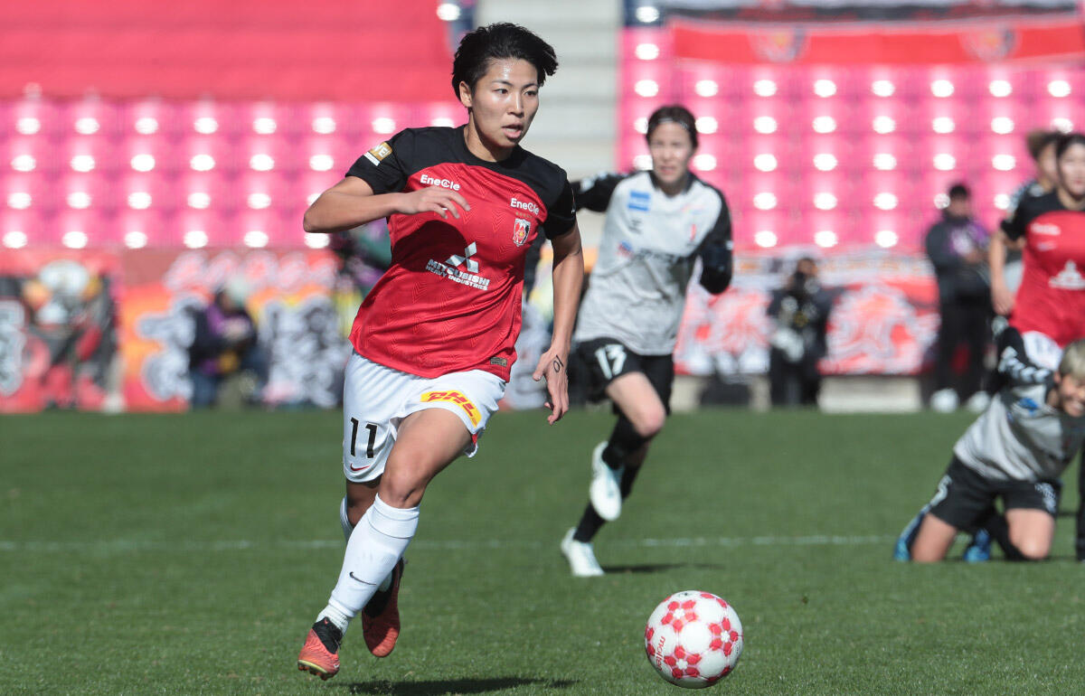 先制ゴールを生み出した清家貴子