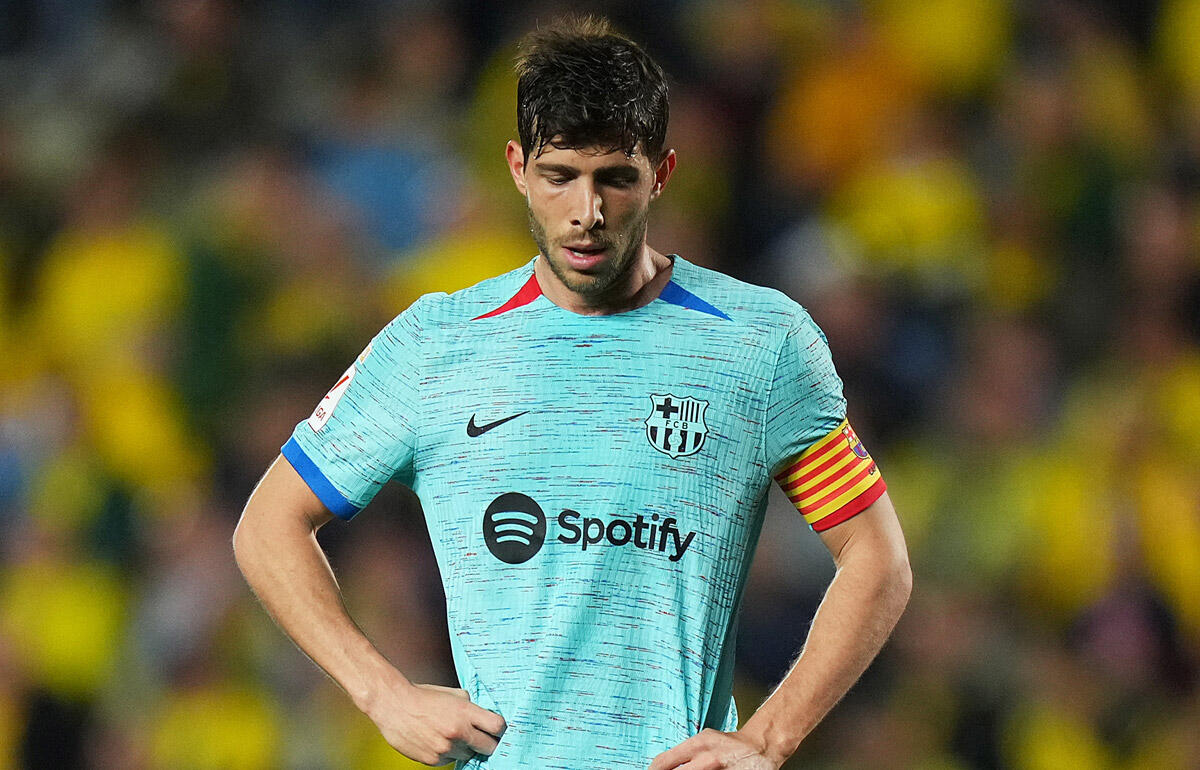 今季限りでの退団が濃厚とされるセルジ・ロベルト