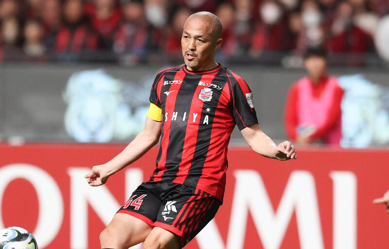 北海道コンサドーレ札幌の小野伸二O.N.O