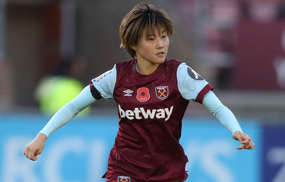 今シーズン2点目を決めた林穂之香