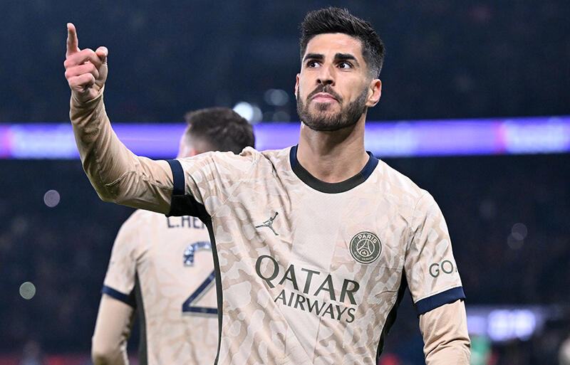 PSGでは思うようなパフォーマンスを発揮できずにいるMFマルコ・アセンシオ