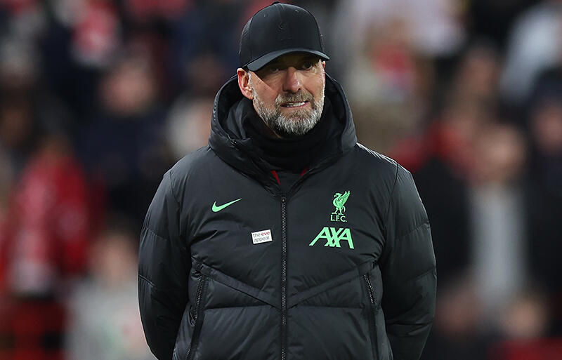 今季限りでリバプールを退任すると発表したユルゲン・クロップ監督