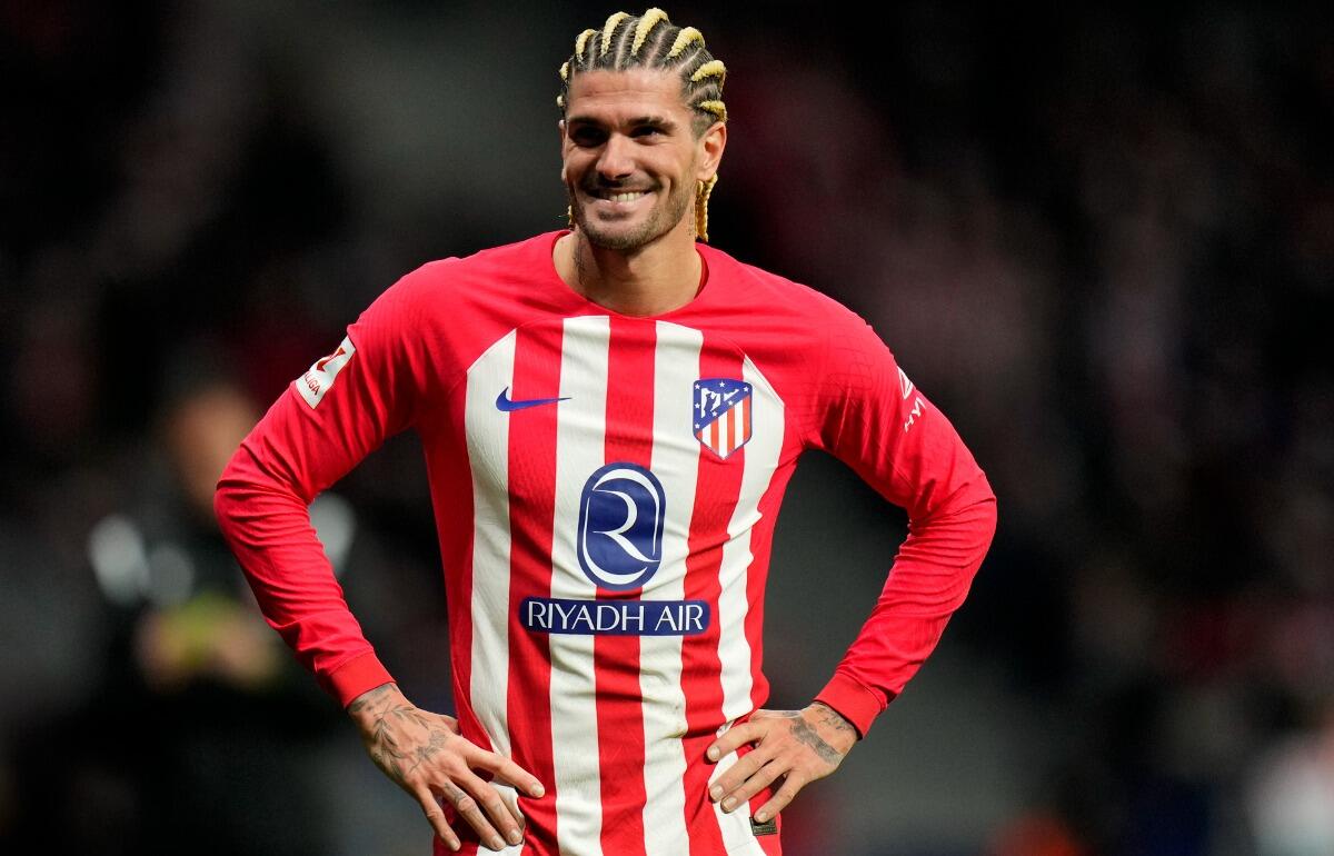 奇抜なヘアスタイルだったロドリゴ・デ・パウル