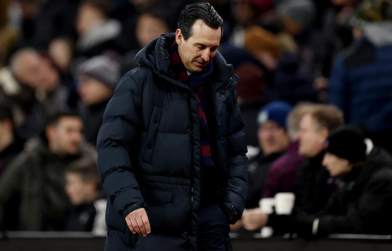 ホーム初黒星となったウナイ・エメリ監督