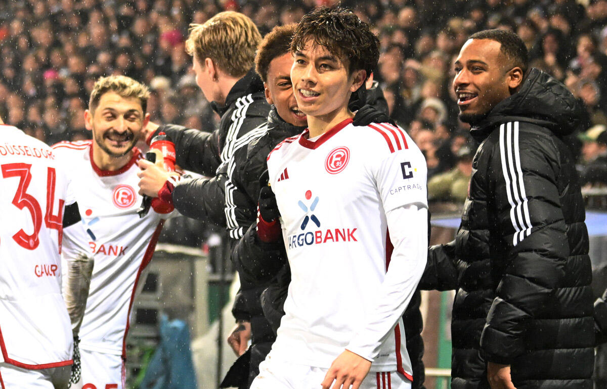 田中碧が持ち味発揮の勝ち越しゴールを記録