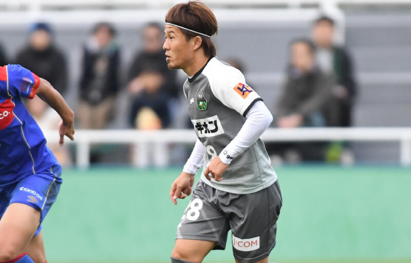 SC相模原時代のMF菊岡拓朗