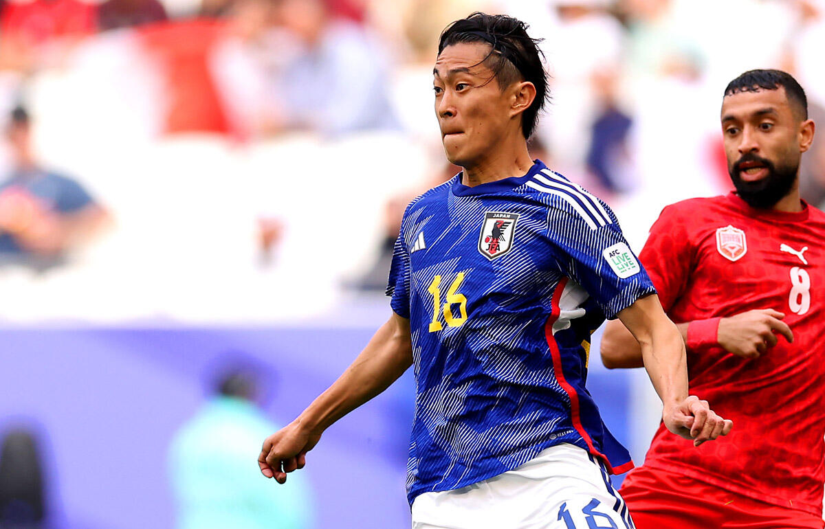 先制点に繋がったミドルを放った毎熊晟矢