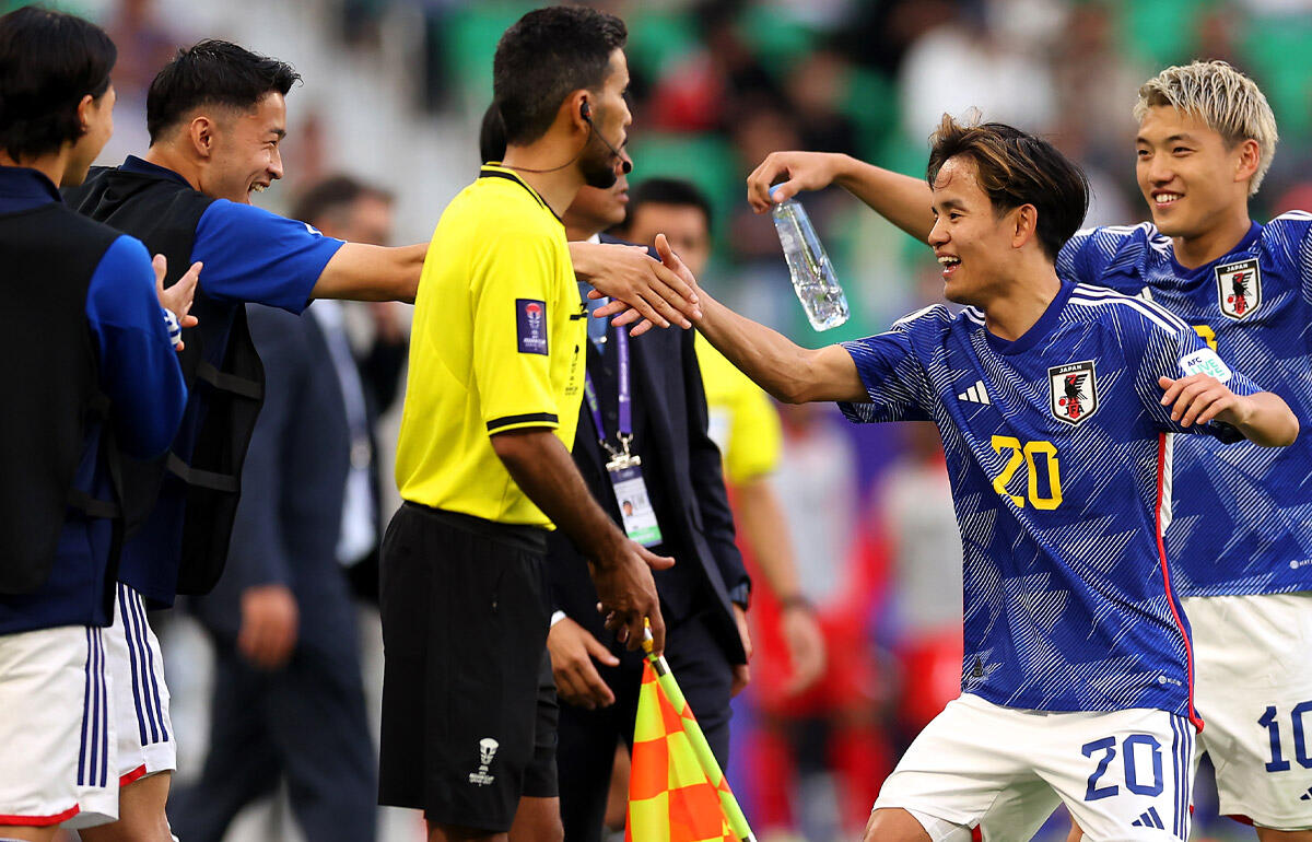 大会初ゴールを記録した久保建英