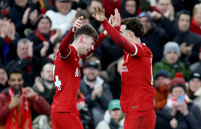 DFコナー・ブラッドリーが初ゴールに歓喜