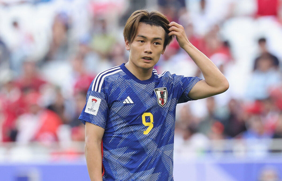 圧巻のゴールを奪いきった上田綺世