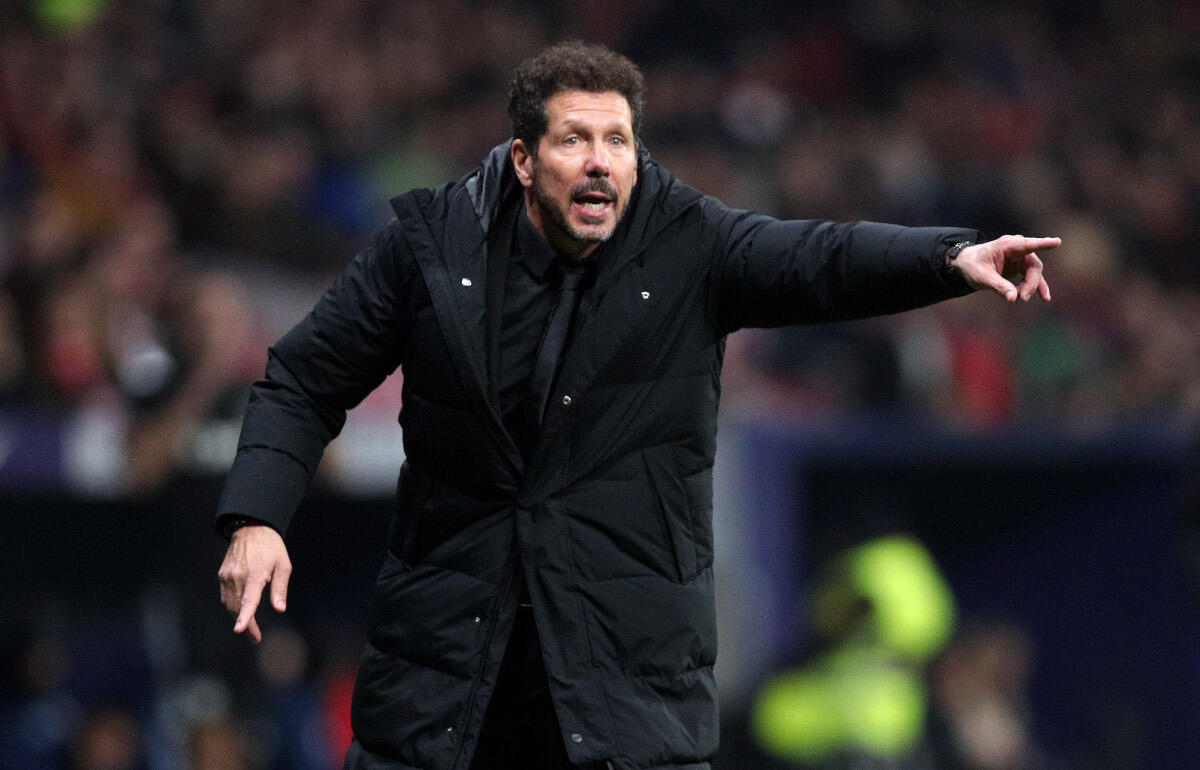 厳しい日程をこなすシメオネ監督