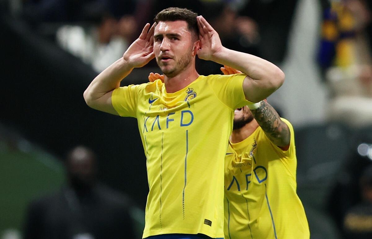 現在はアル・ナスルでプレーしているスペイン代表DFアイメリク・ラポルテ