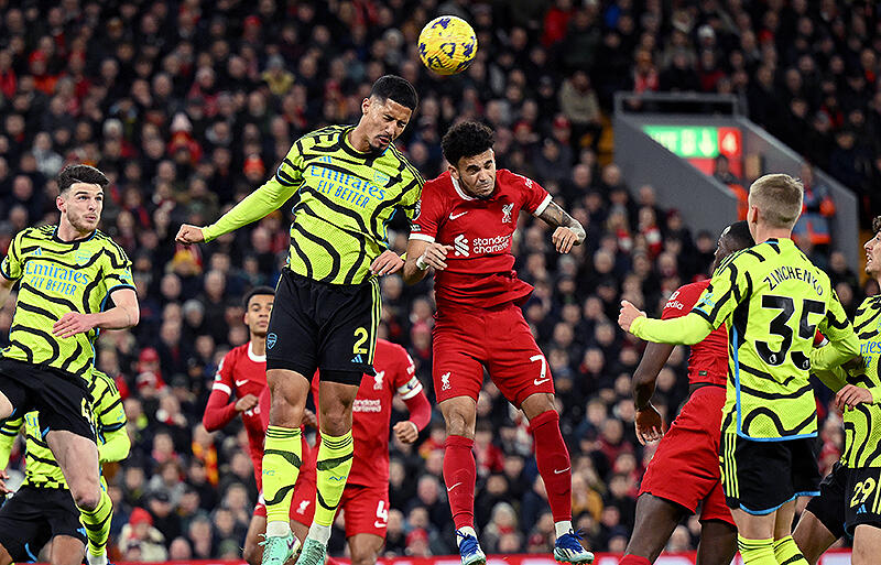 アーセナルvsリバプールの上位対決