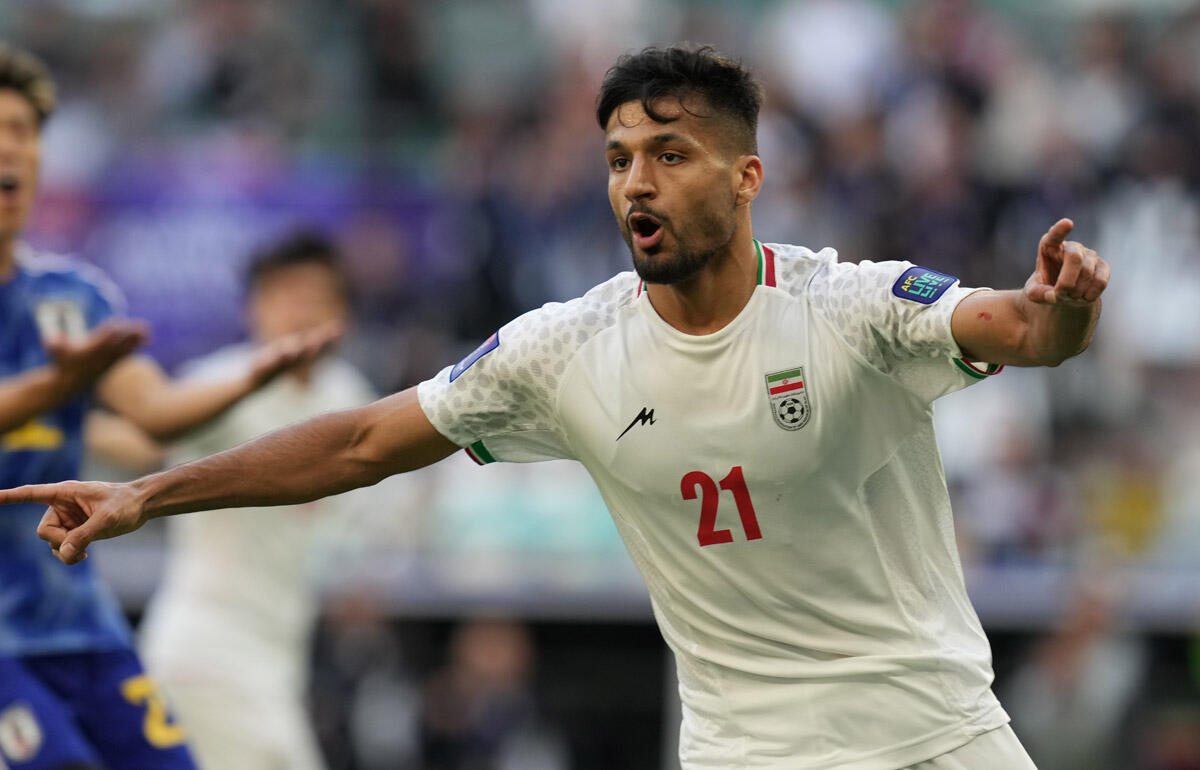 日本代表戦で同点ゴールを決めたモヘビ